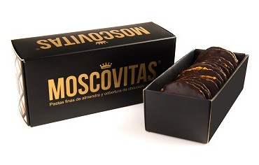 Moscovitas Negras 150 gramos abierta