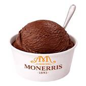 Helado de chocolate negro