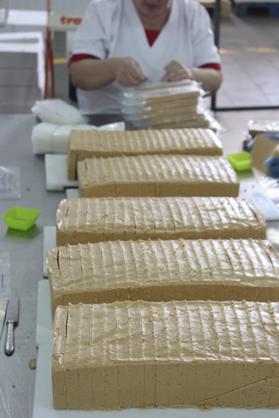 envasar turron blando